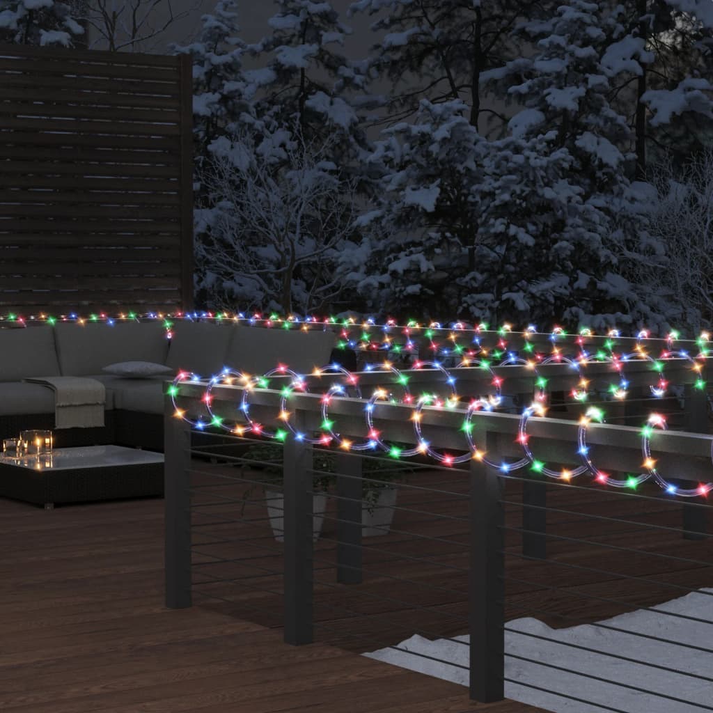 Lichtslinger Met 120 Led's Meerkleurig Pvc Multikleur