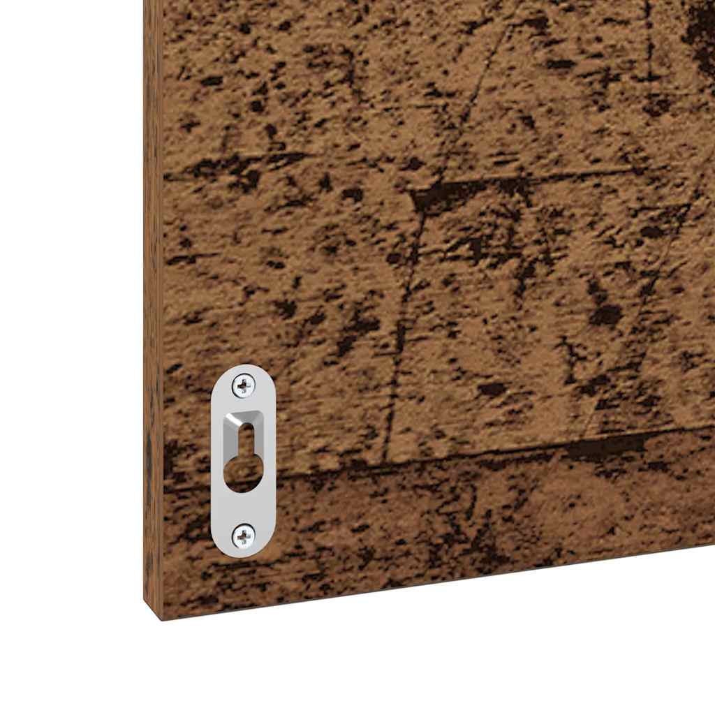 Badkamer Kast Met Lade 41 X 38.5 X 48 Cm Bewerkt Hout