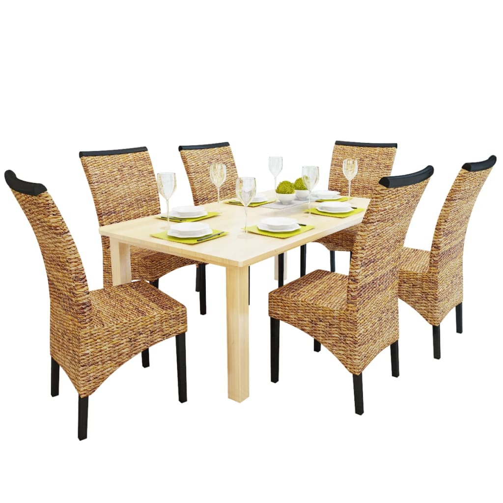 Eetkamerstoelen 2 St Abaca En Massief Mangohout