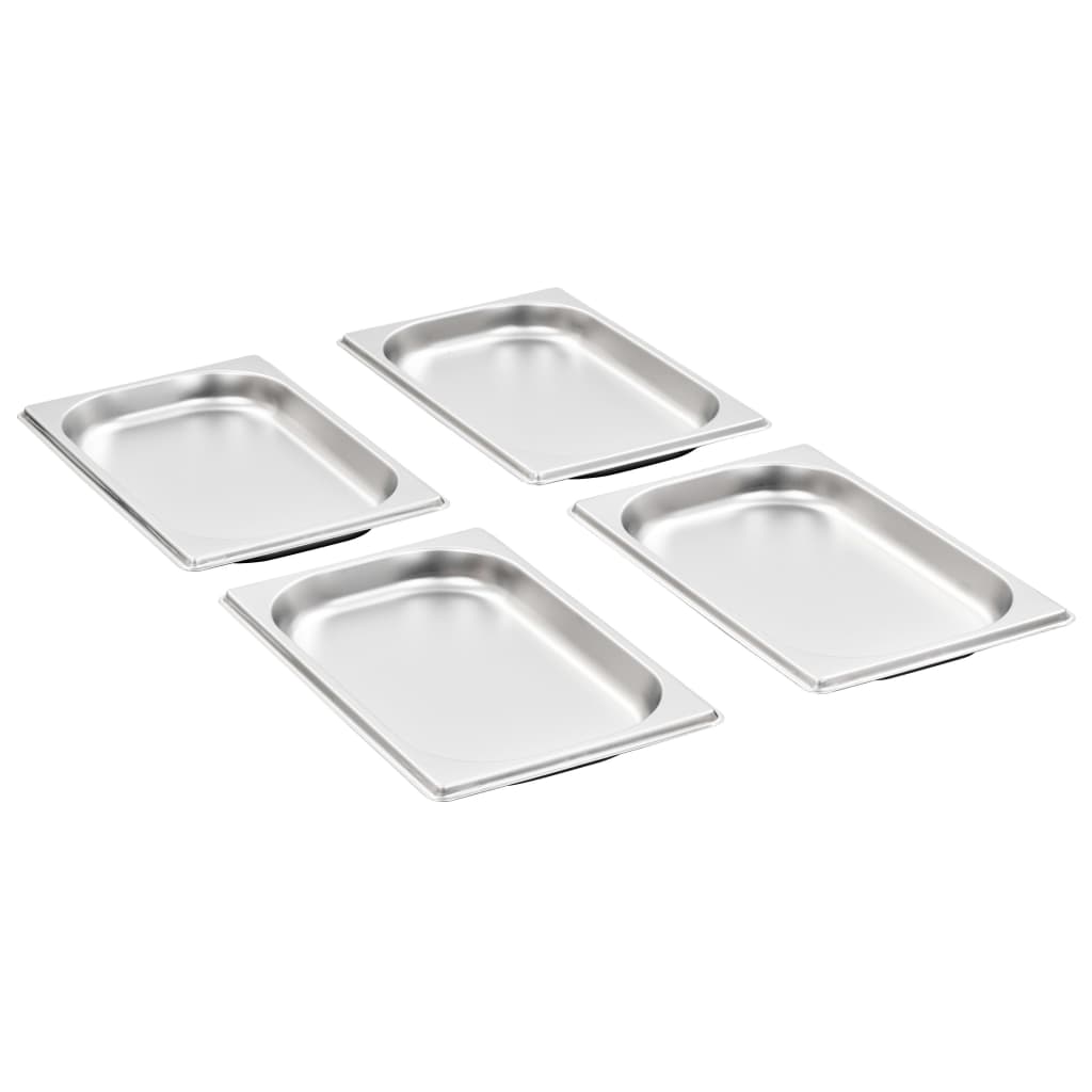 Gastronormbakken 12 St Gn 1/4 20 Mm Roestvrij Staal