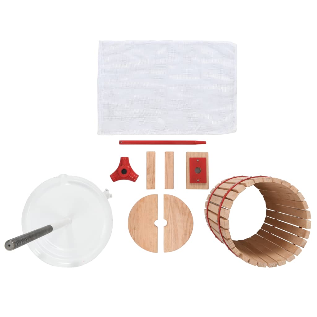 2-Delige Fruit- En Wijnpers Met Stamperset