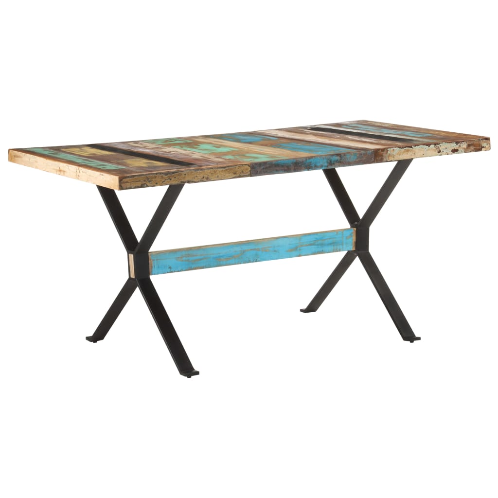 Eettafel Massief Hergebruikt Hout