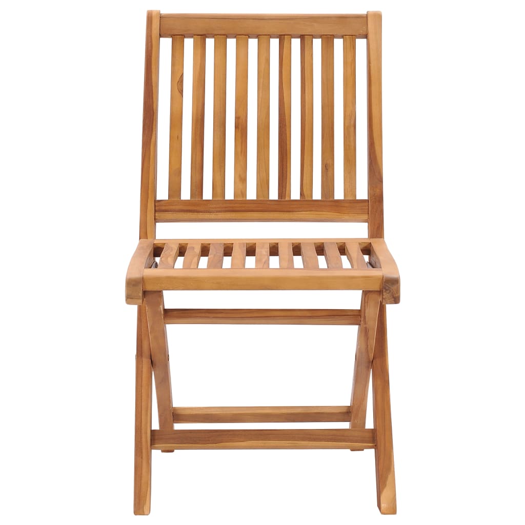 Tuinstoelen Inklapbaar Met Kussens Massief Teakhout Grijs