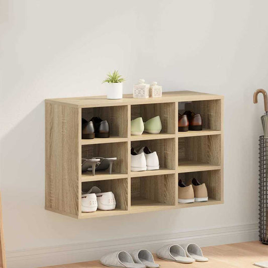 Schoenenkast Bewerkt Hout