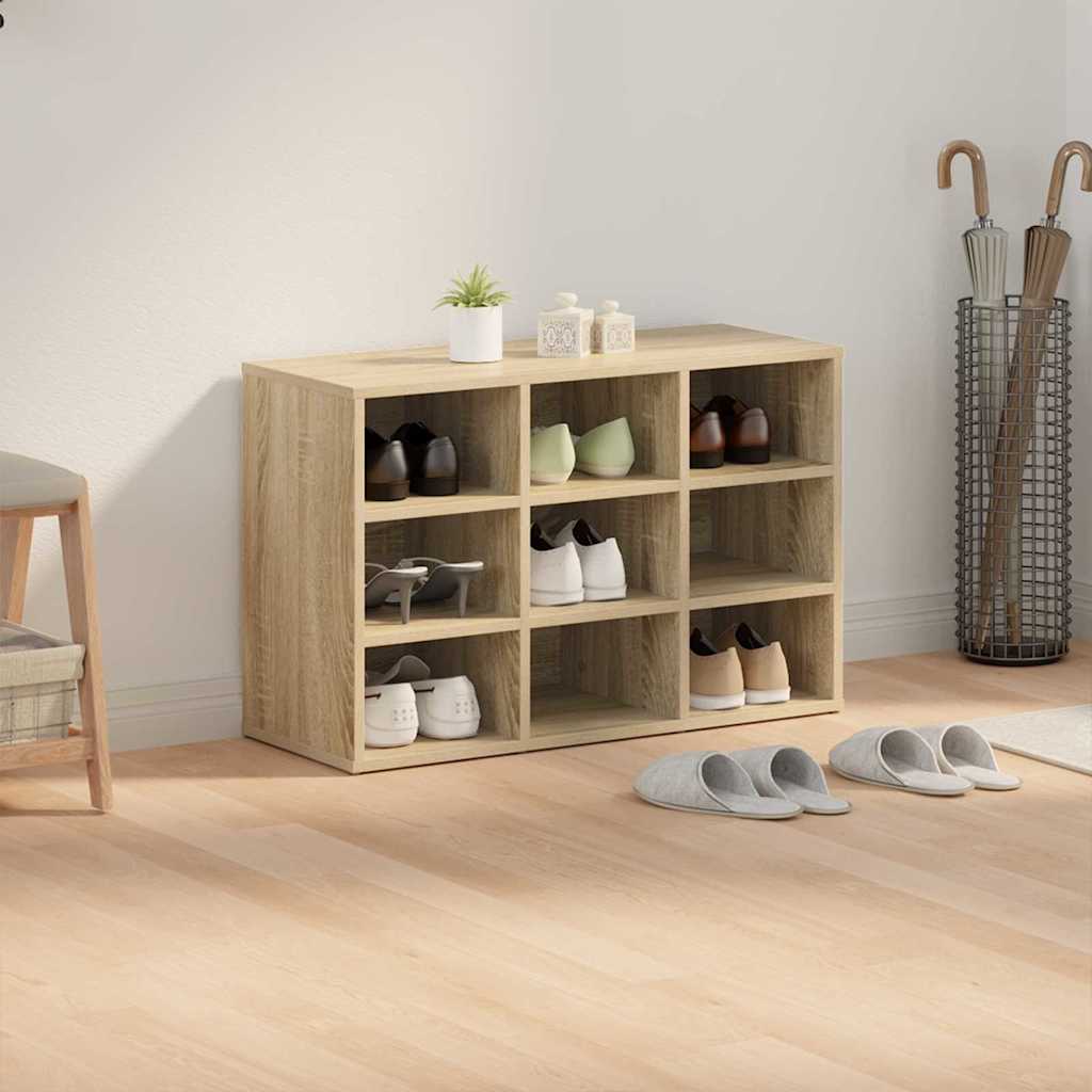 Schoenenkast Bewerkt Hout