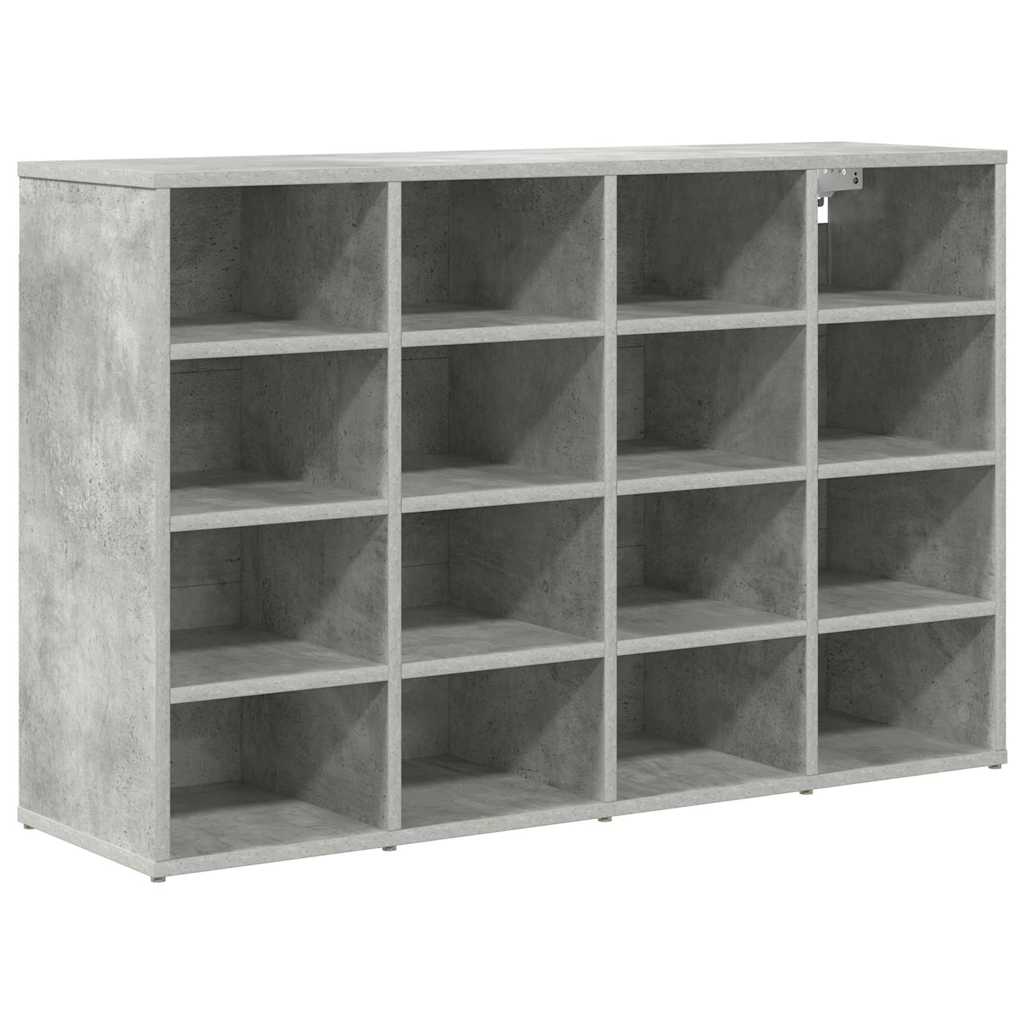 Schoenenkast Met Plank Bewerkt Hout