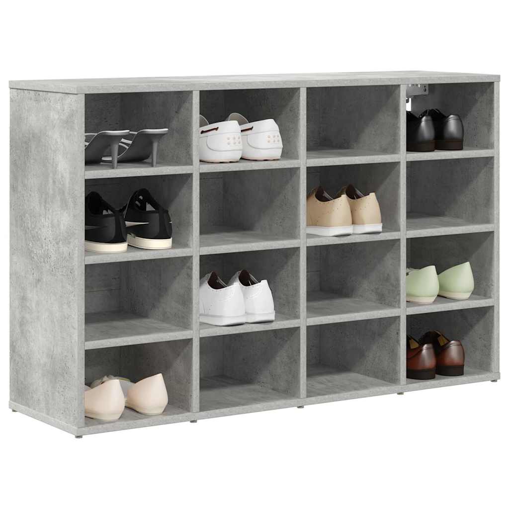 Schoenenkast Met Plank Bewerkt Hout