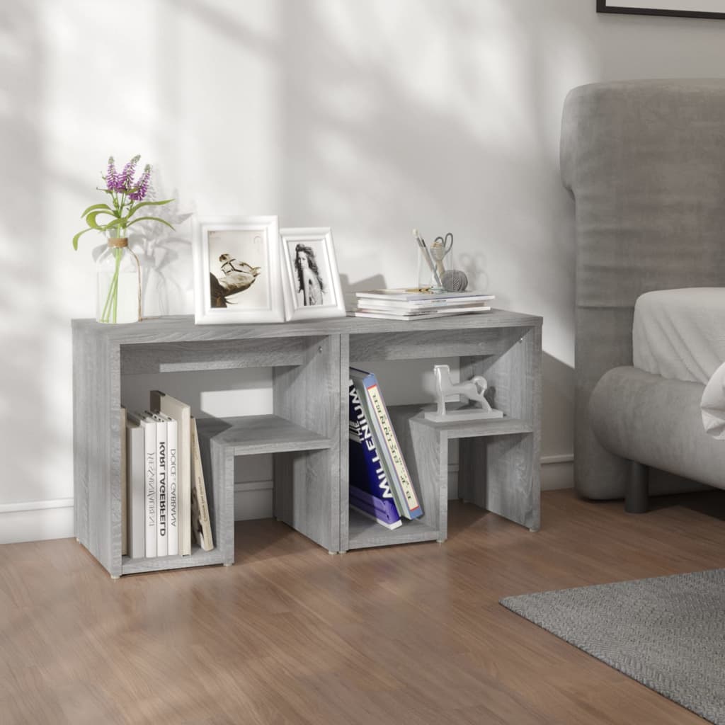 Nachtkastje 40 X 30 X 40 Cm Bewerkt Hout