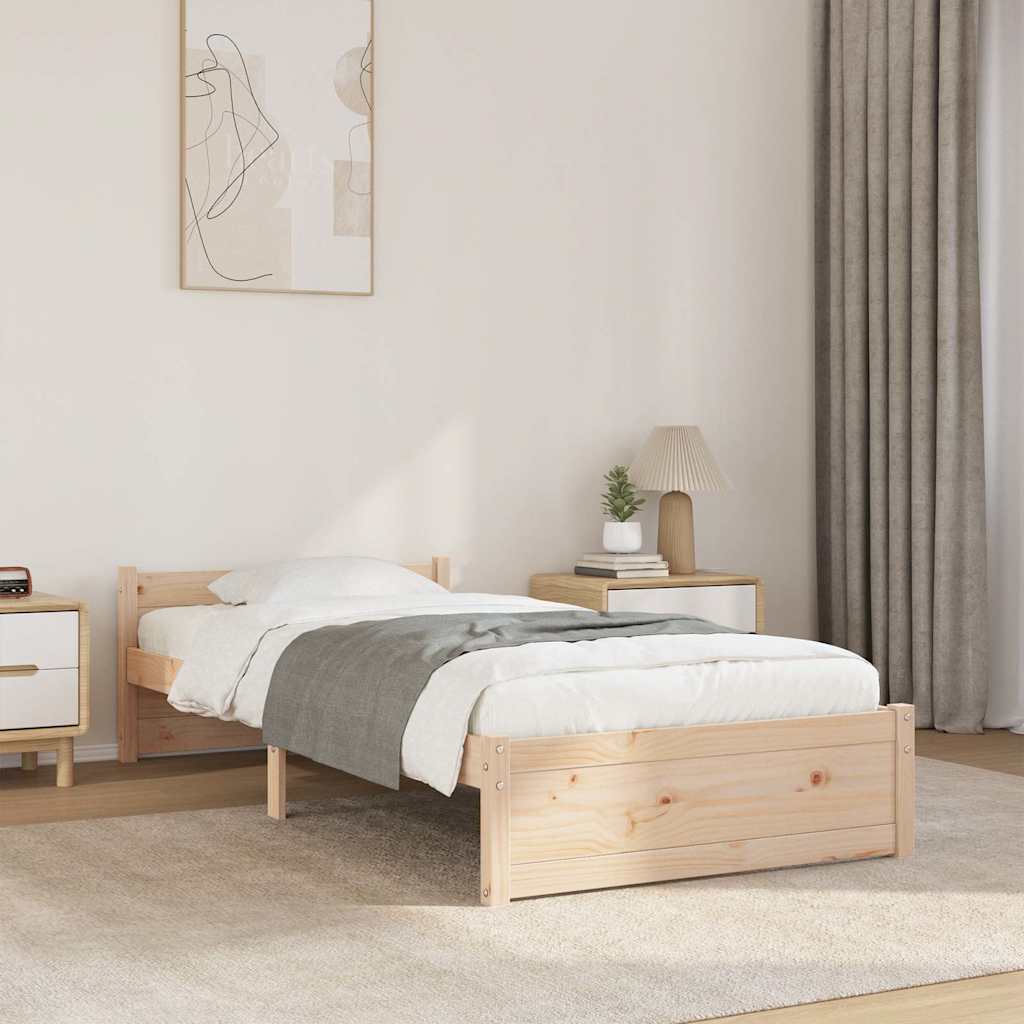 Bedframe Massief Hout