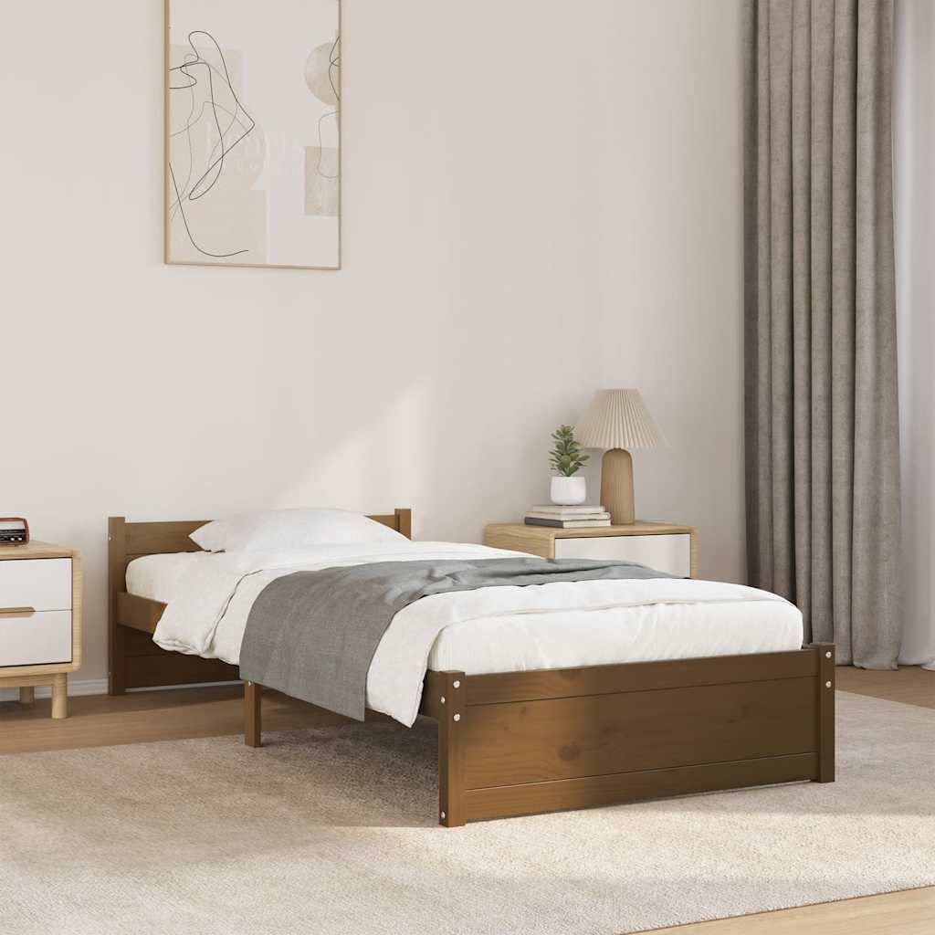 Bedframe Massief Hout