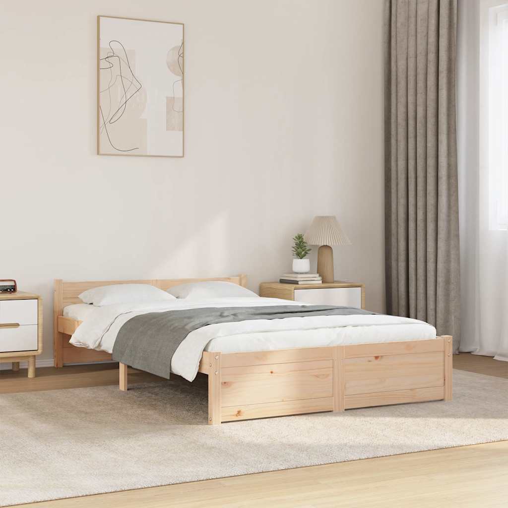 Bedframe Massief Hout
