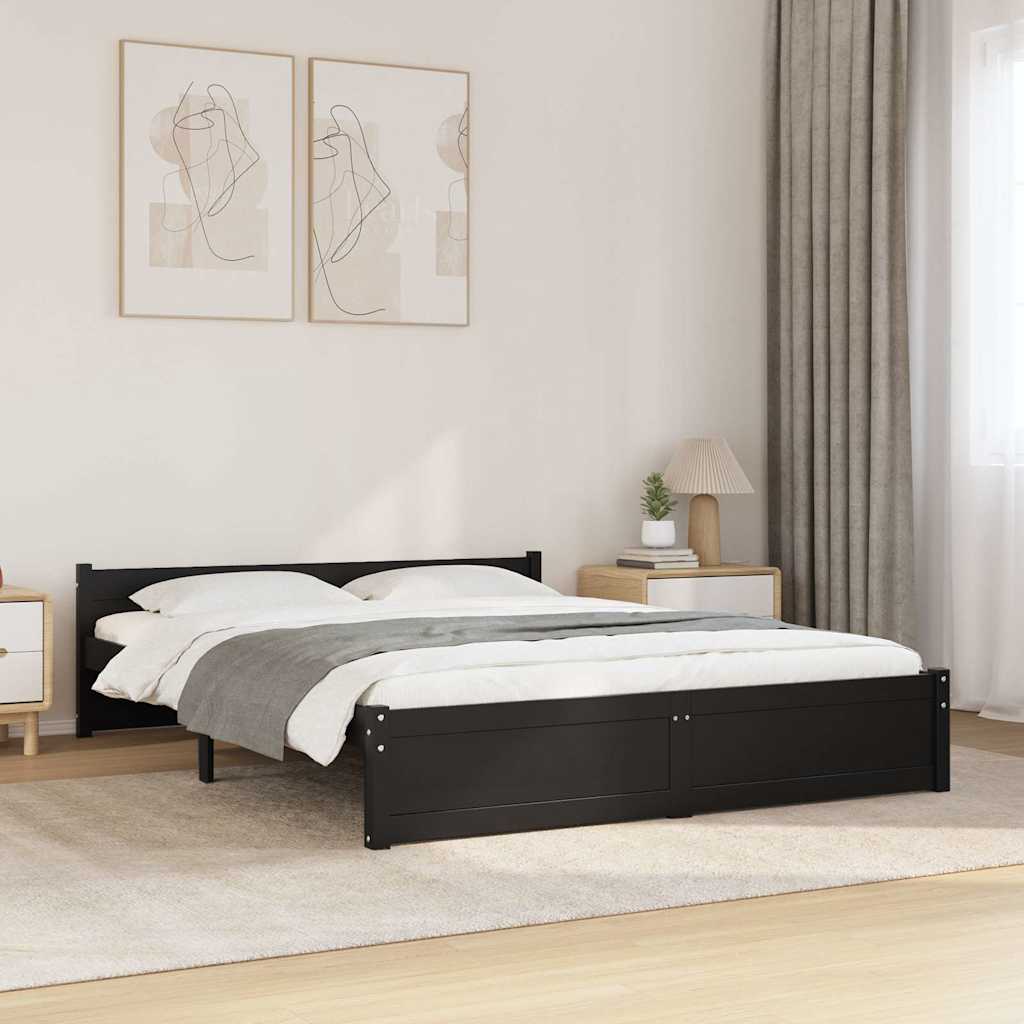 Bedframe Massief Hout