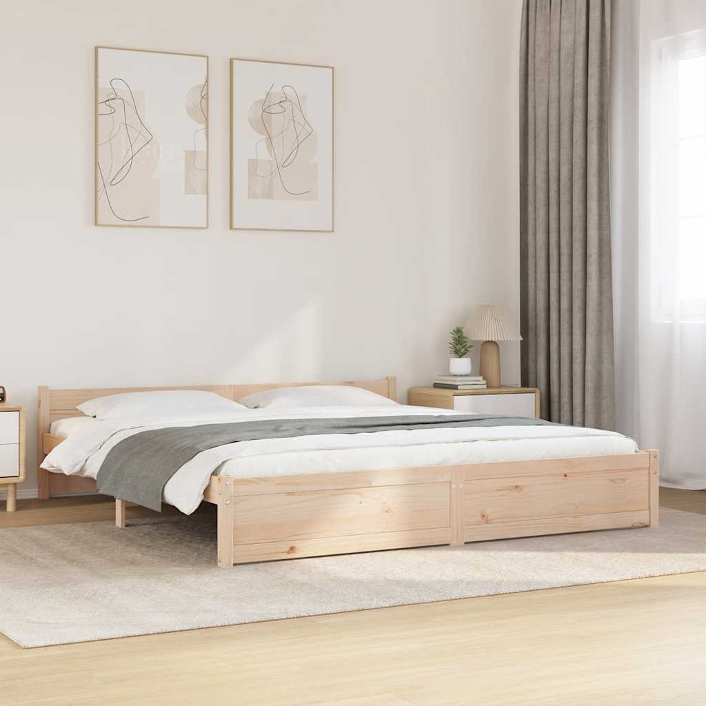 Bedframe Massief Hout