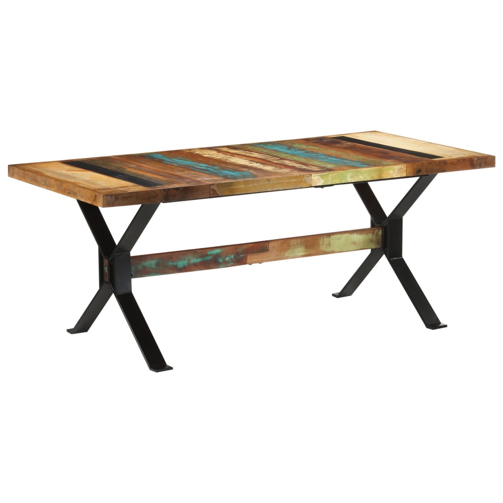 Eettafel Massief Hergebruikt Hout
