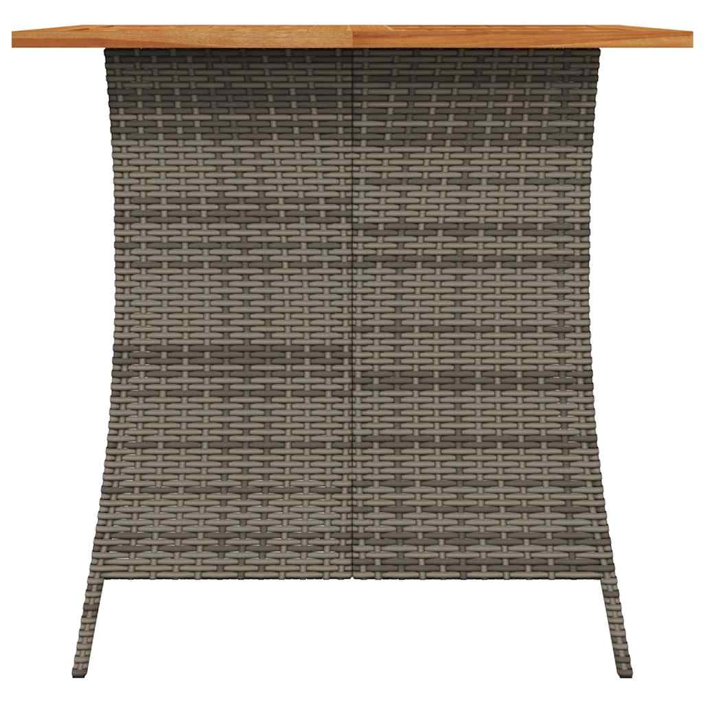 5-Delige Tuinset Met Kussens Poly Rattan