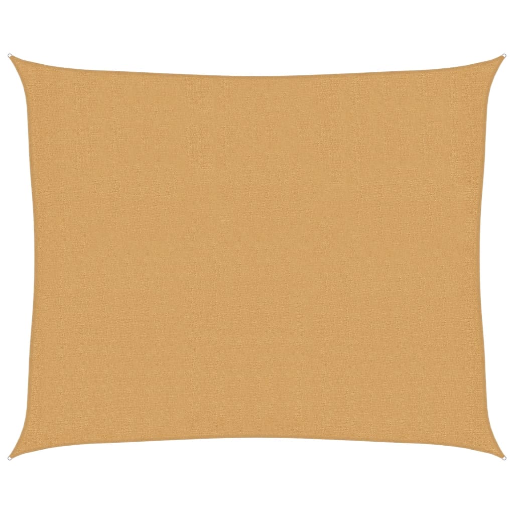Zonnezeil 160 G/M² Rechthoekig 2,5X3 M Hdpe Kleurig Zand