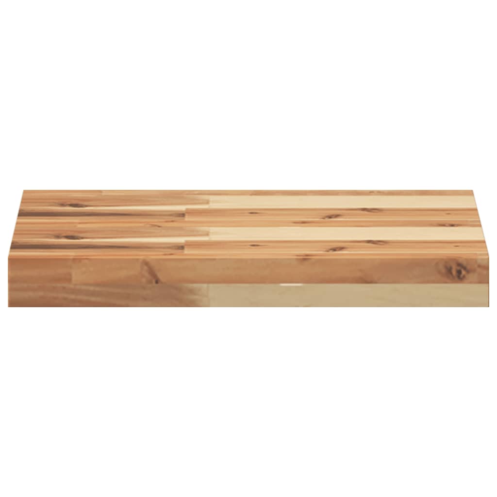 Wandschap Zwevend Olieafwerking Massief Acaciahout Olie-Afwerking