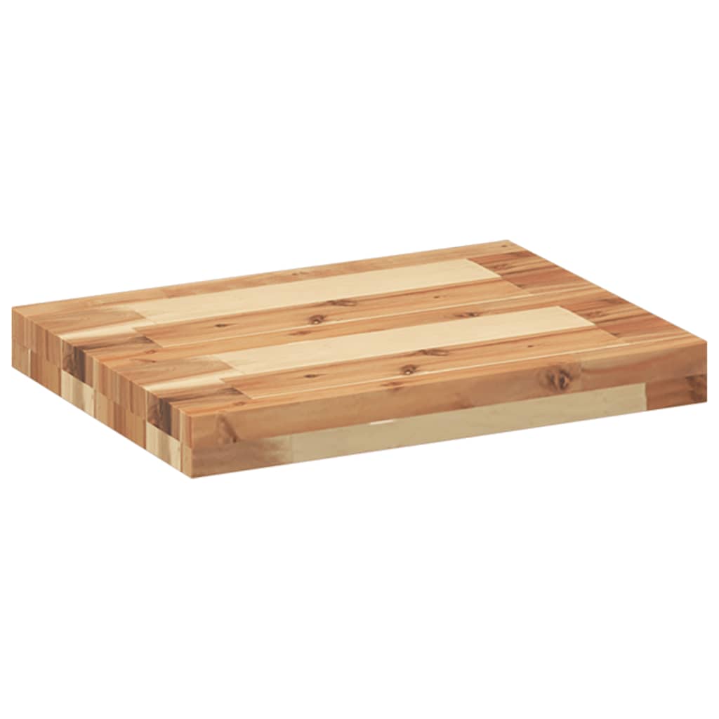 Wandschap Zwevend Olieafwerking Massief Acaciahout Olie-Afwerking