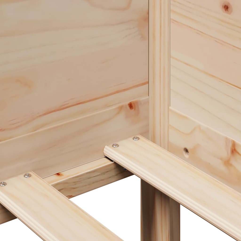 Slaapbank Met Lades Massief Grenenhout