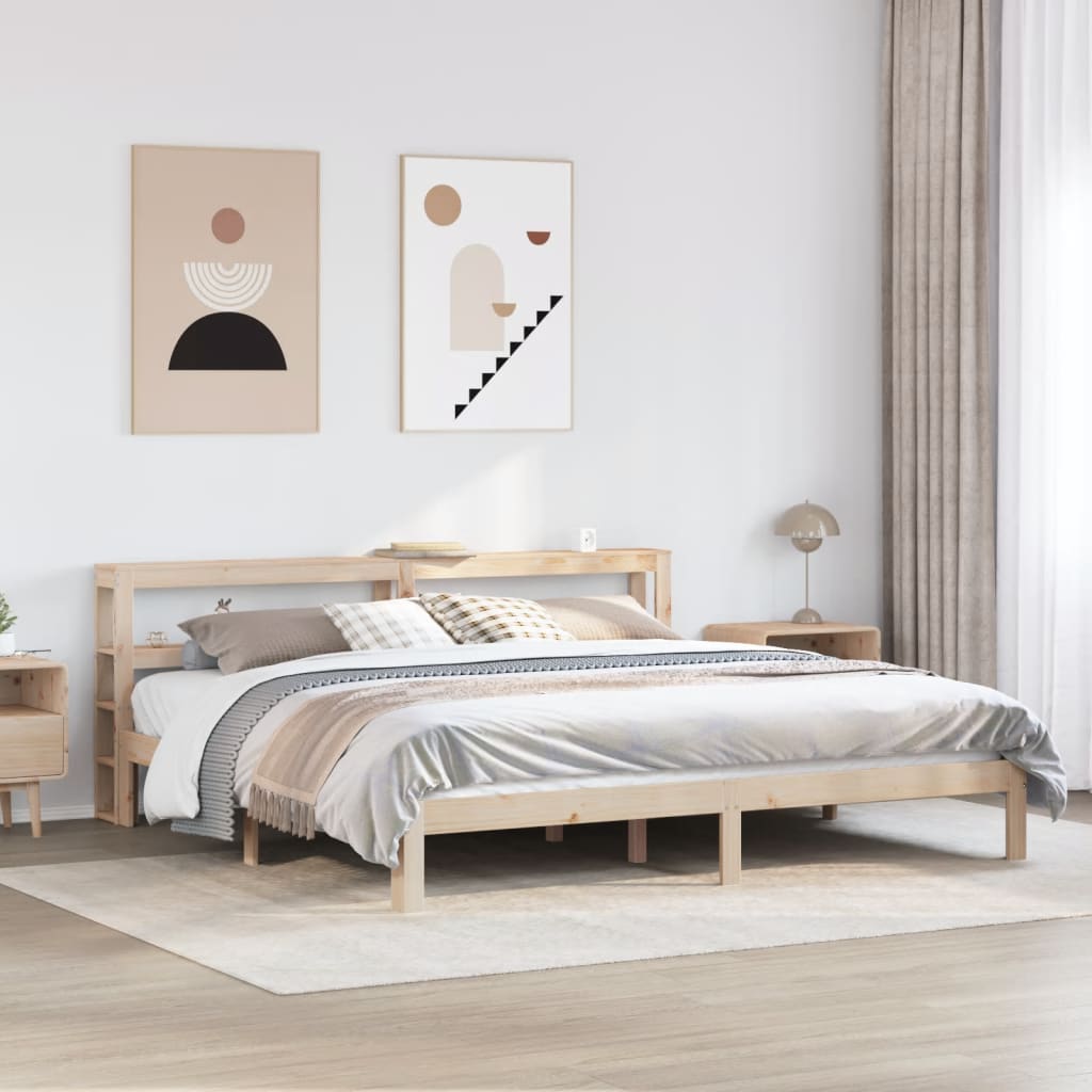 Bedframe Met Hoofdeinde Zonder Matras