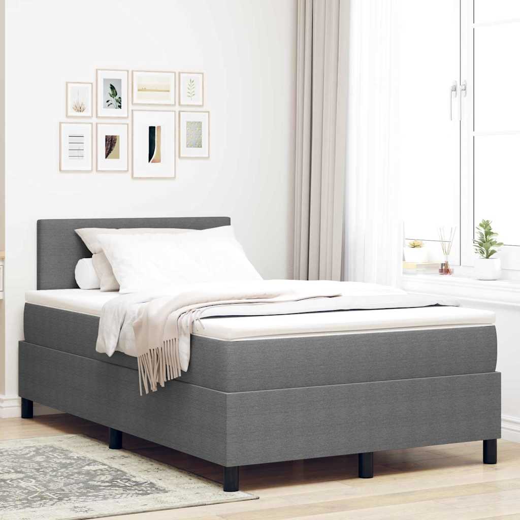 Boxspring Bed En Wit 203 X 90 X 128 Cm