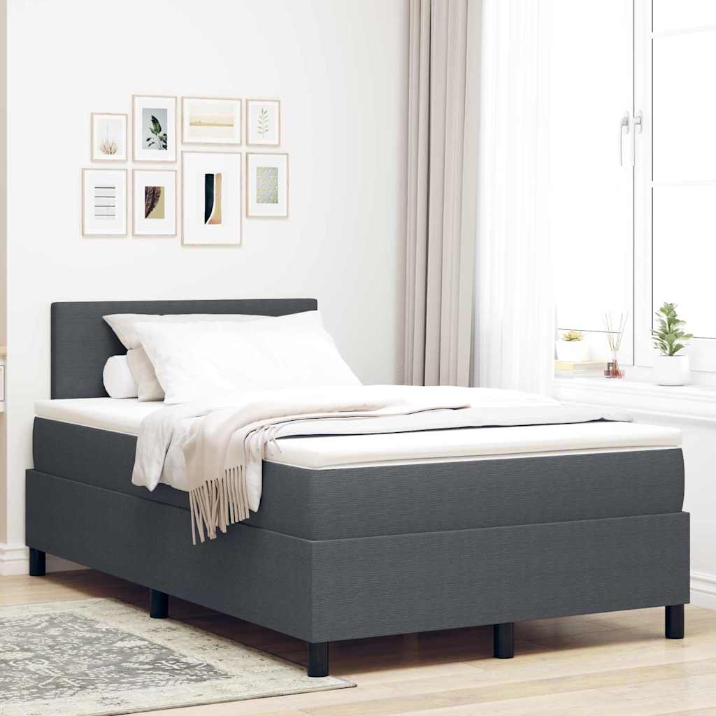 Boxspring Bed En Wit 203 X 90 X 128 Cm
