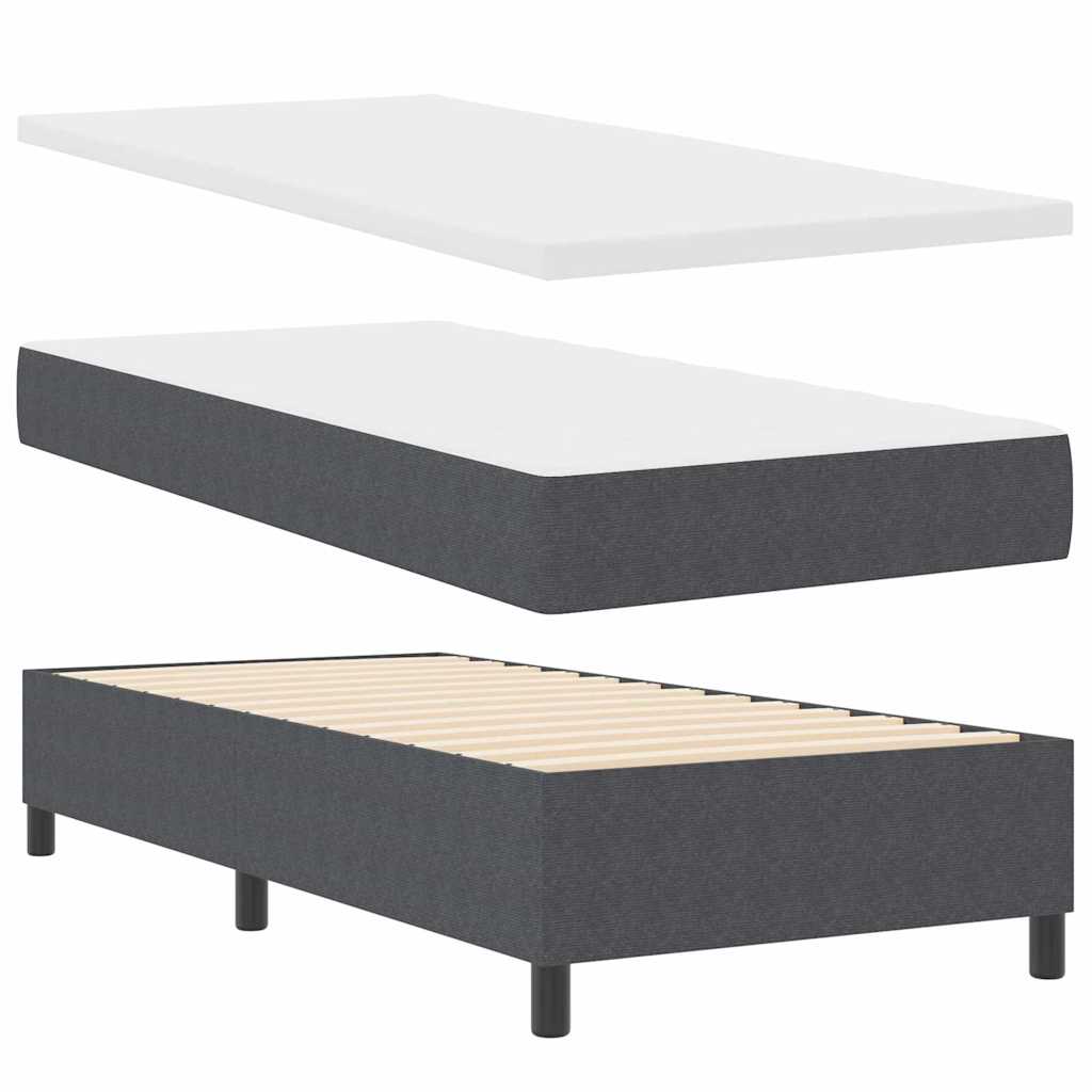 Boxspring Bed En Wit 203 X 90 X 128 Cm