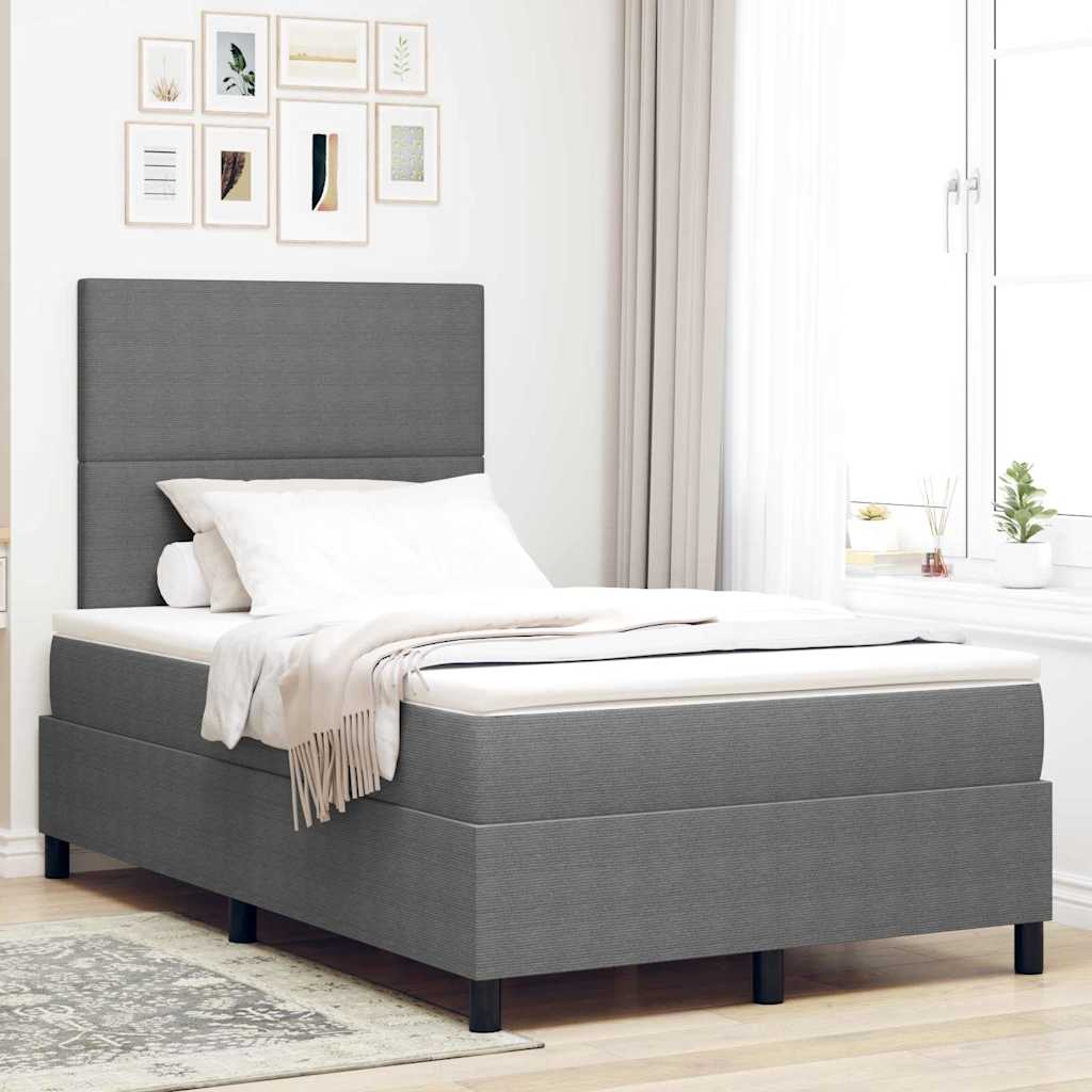 Boxspring Bed En Wit 203 X 90 X 128 Cm