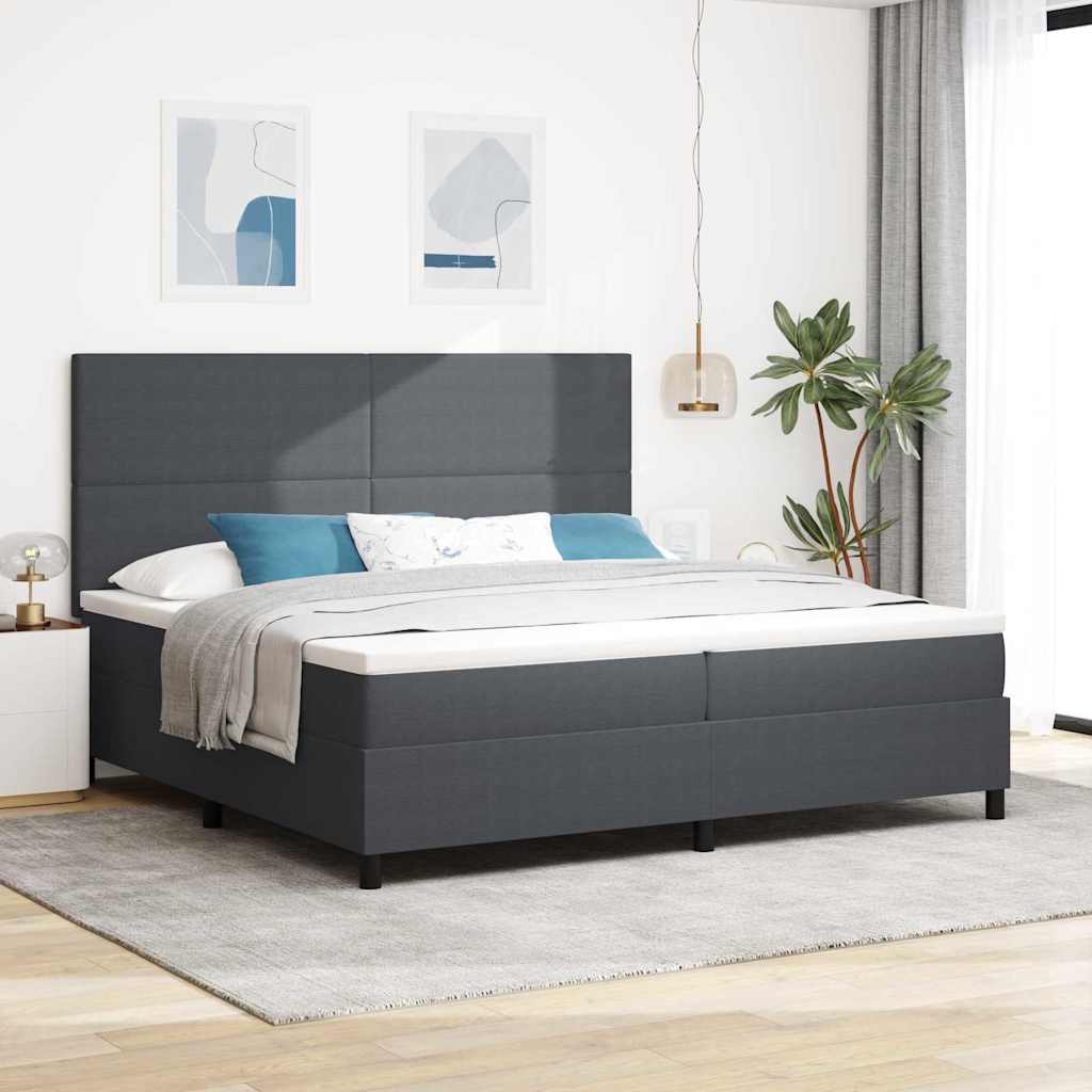 Boxspring Bed En Wit 203 X 90 X 128 Cm