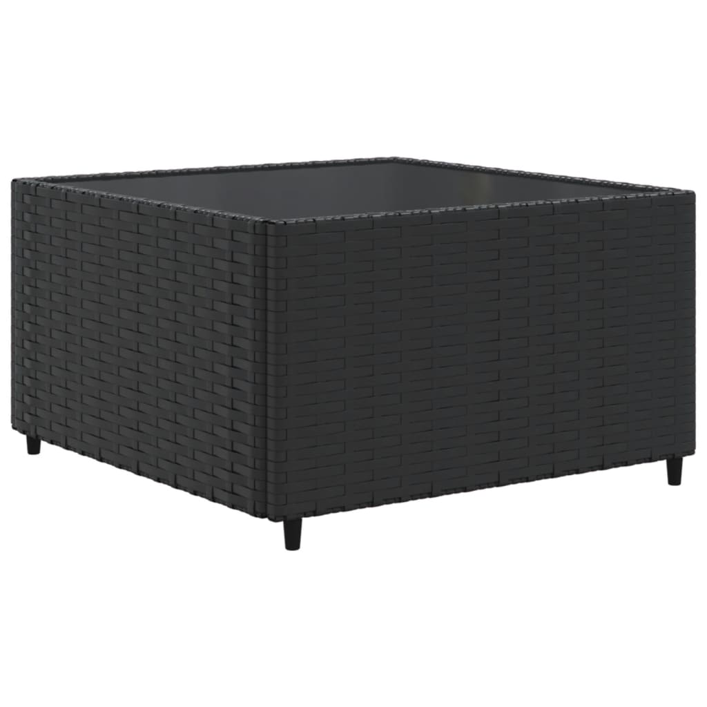 5-Delige Loungeset Met Kussens Poly Rattan