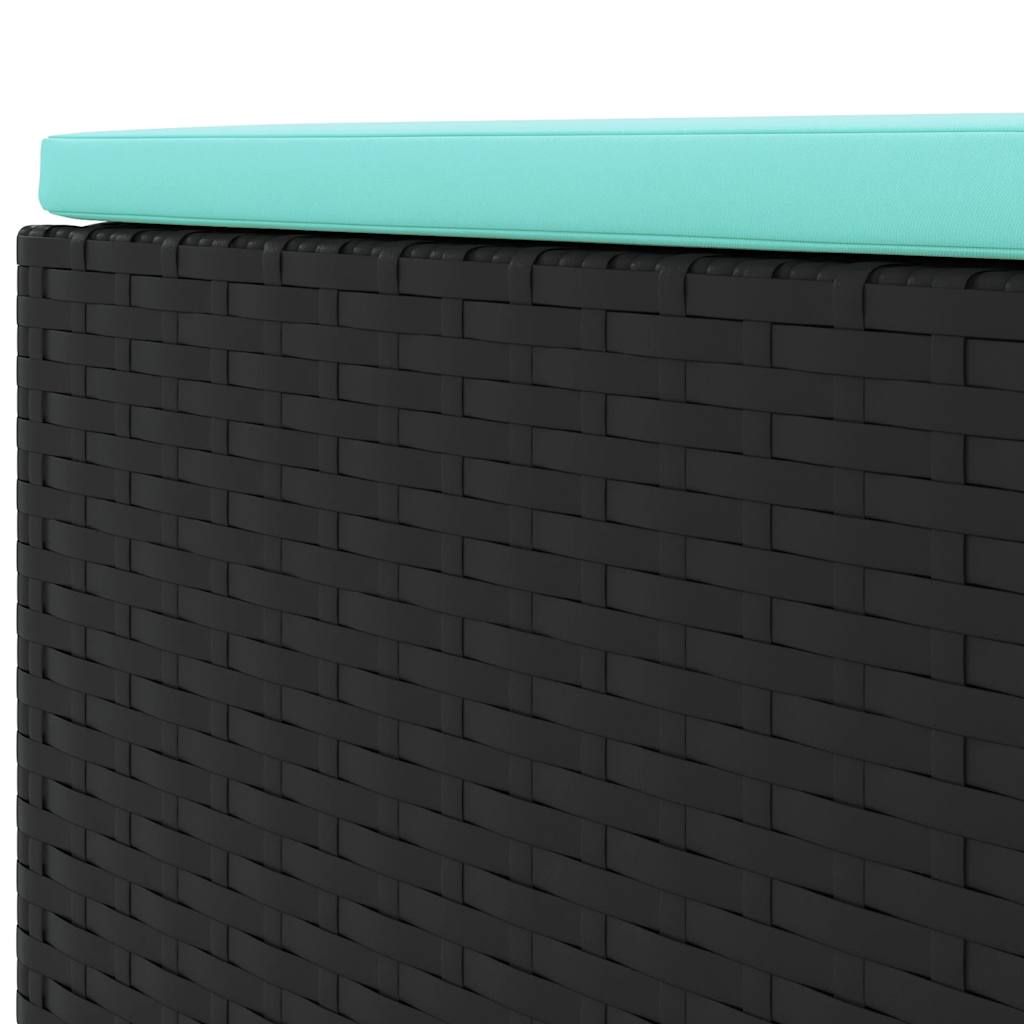 8-Delige Loungeset Met Kussens Poly Rattan