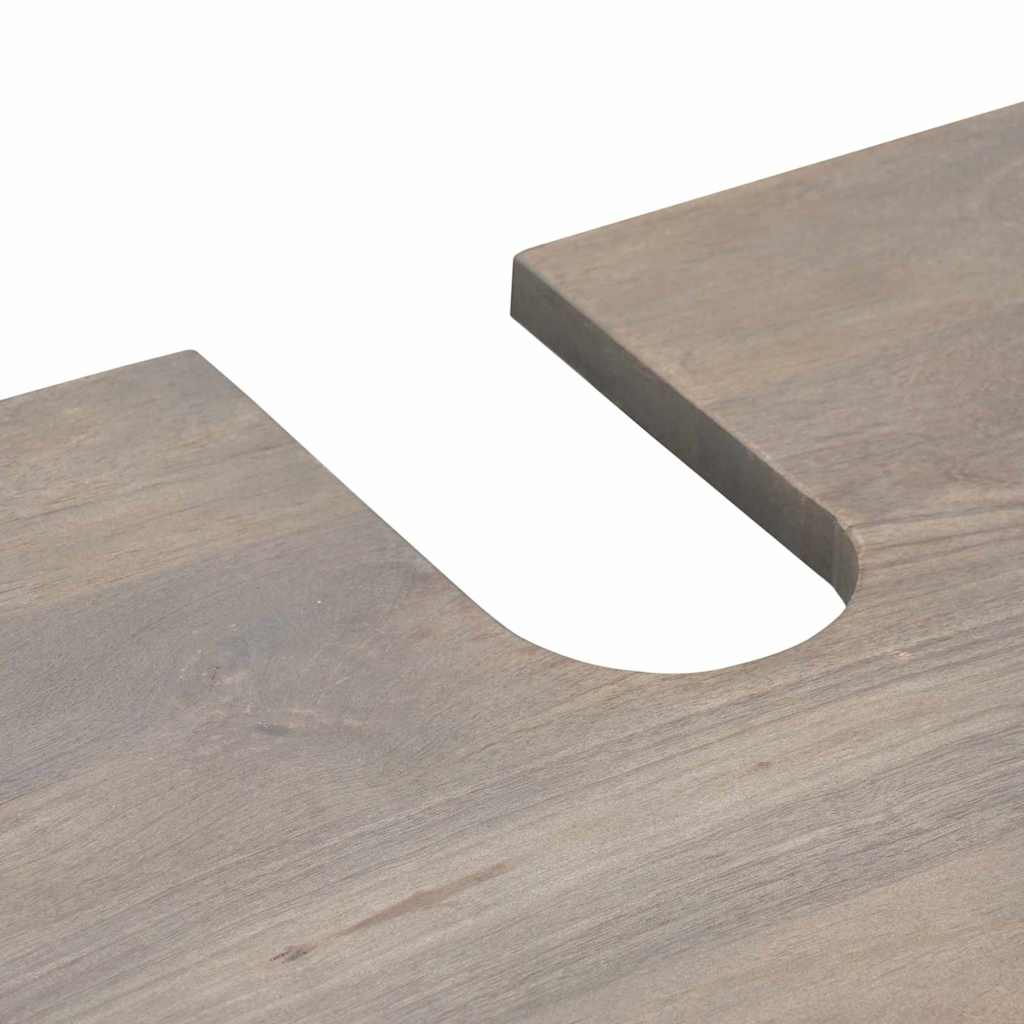 Badkamermeubelset Wandgemonteerd 2 Pcs 62 X 33 X 58 Cm