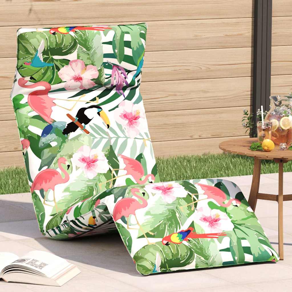 Ligstoel Inklapbaar 175X54X8,5 Cm Oxford Stof E