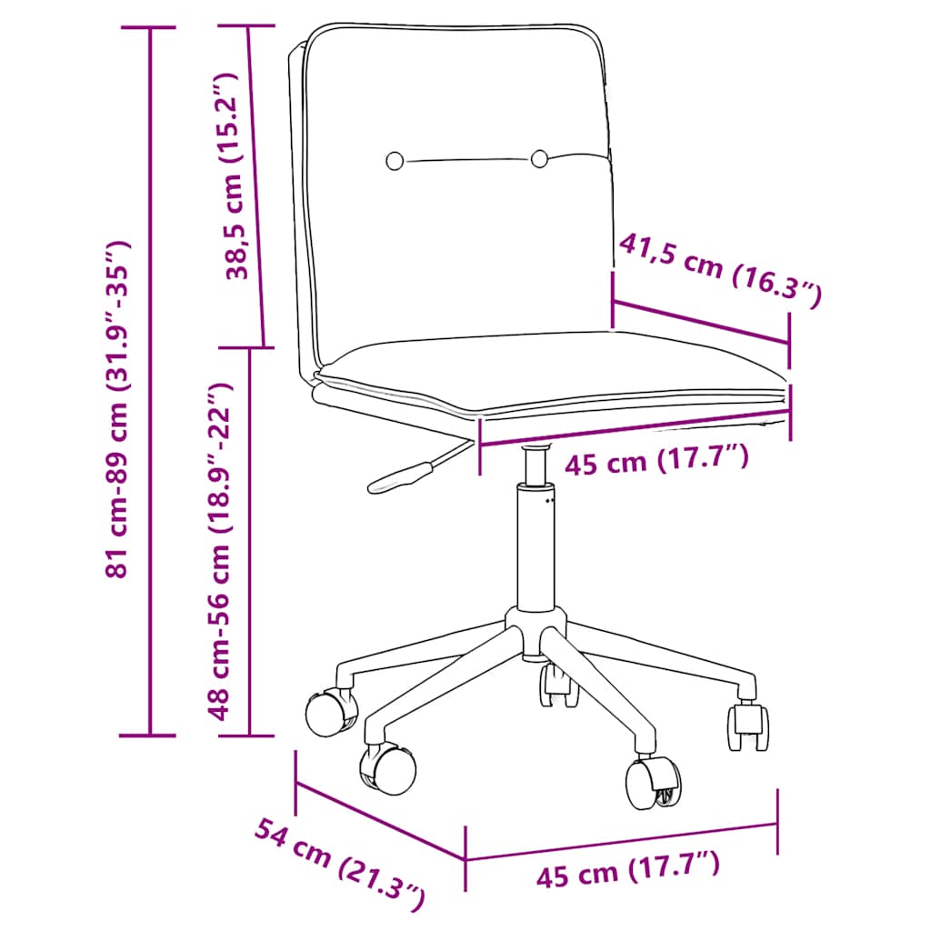 Eetkamerstoel Kunstleer Kleurig
