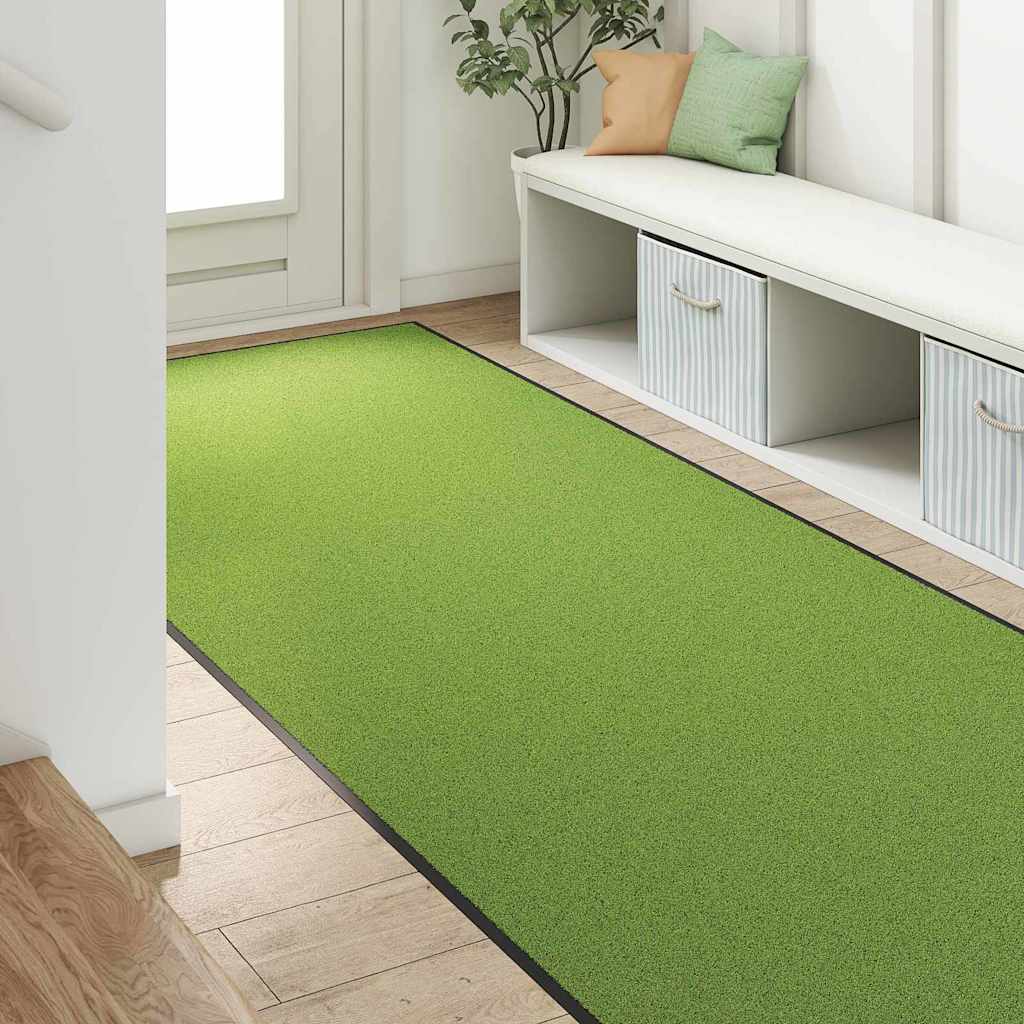 Deurmat Anders En Zwart Polyamide En Pvc Groen