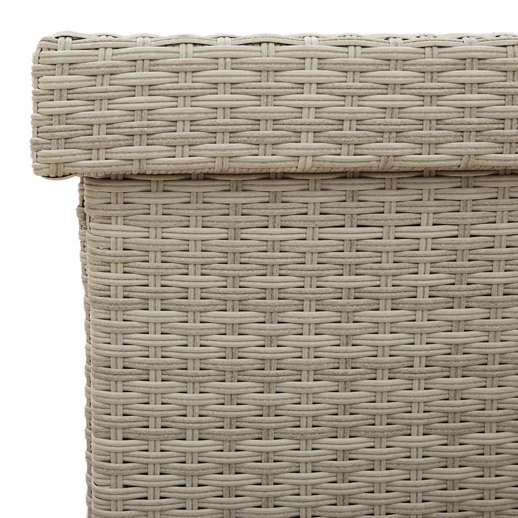 Tuinbox Met Wielen Poly Rattan