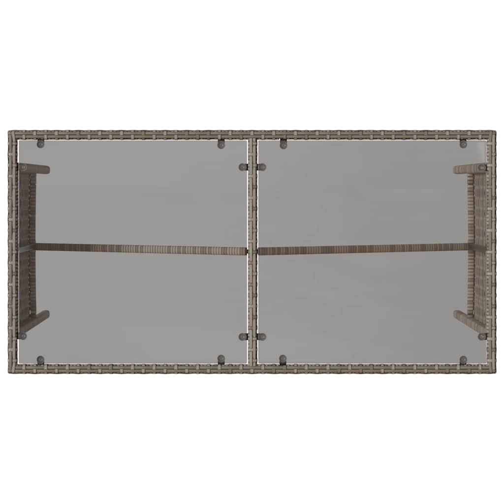 3-Delige Tuinset Met Kussens Poly Rattan