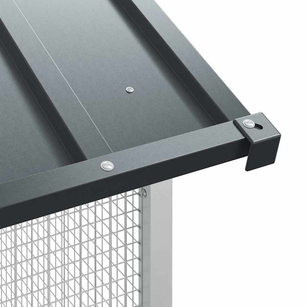 Vogelkooi Antraciet 422 X 103 X 142 Cm Gegalvaniseerd Staal