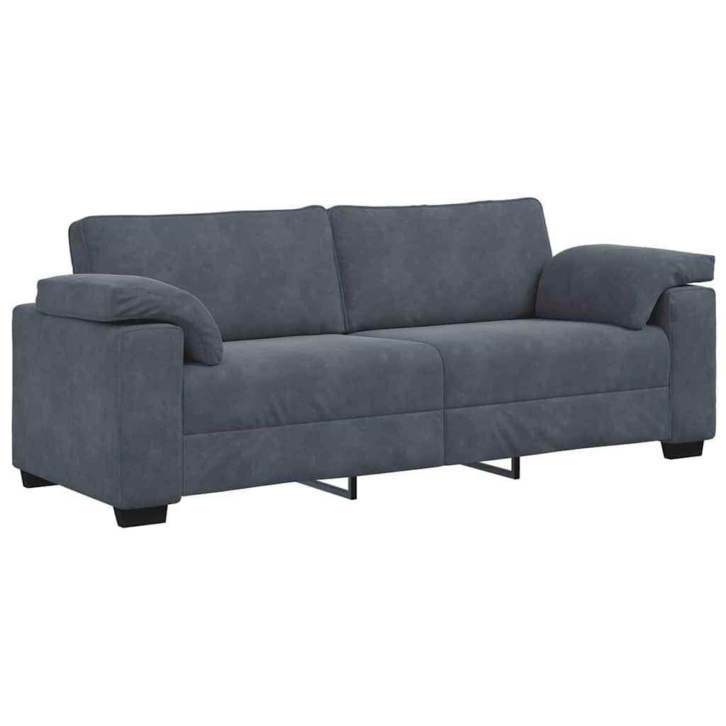 3-Delige Loungeset Met Kussens Fluweel