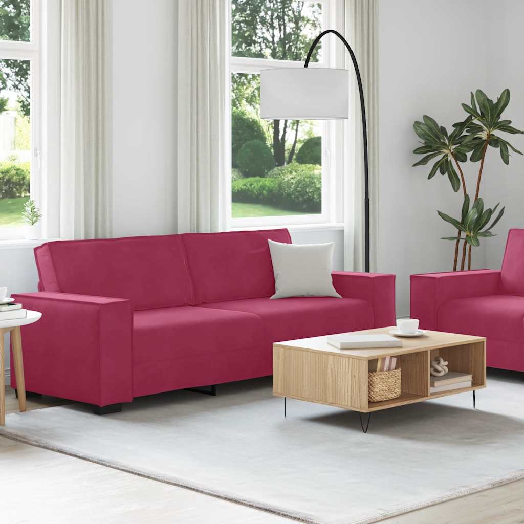 2-Delige Loungeset Met Kussens Fluweel