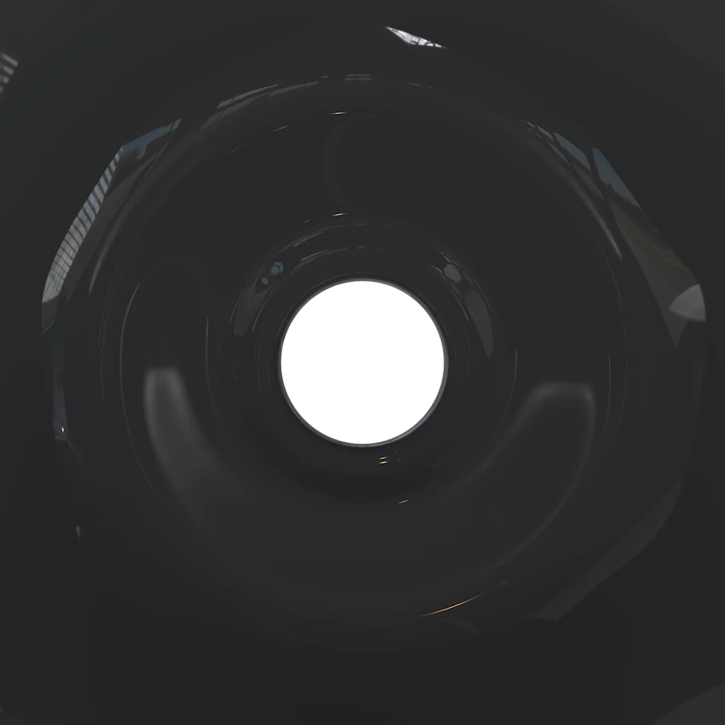 Wastafels 2 St Ø42X14 Cm Keramiek Glanzend