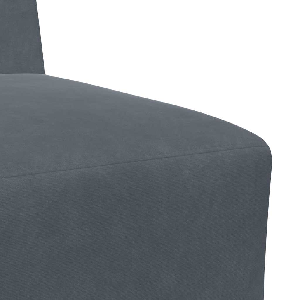 Modulaire Bank Zonder Armleuningen 55 Cm Fluweel