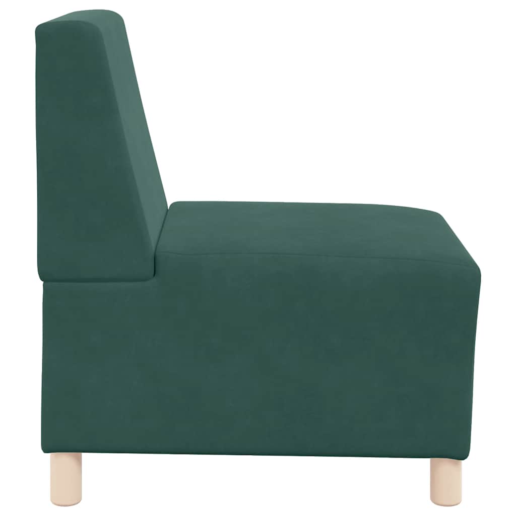 Modulaire Bank Zonder Armleuningen 55 Cm Fluweel