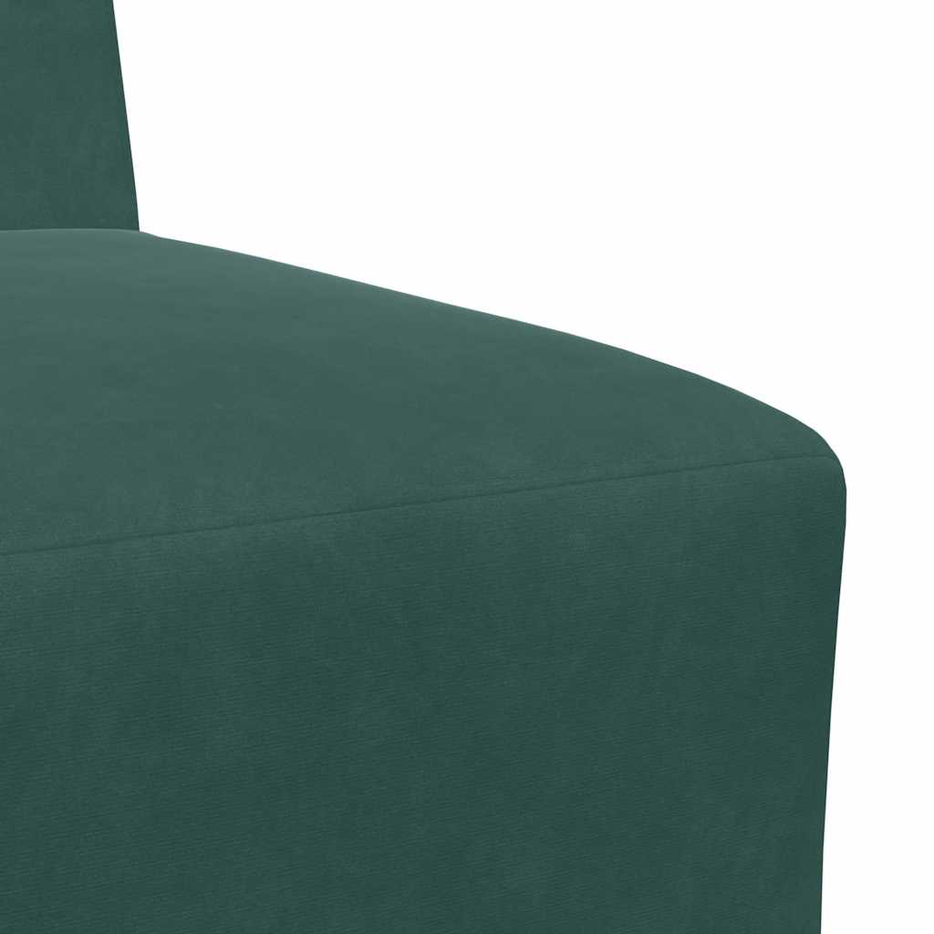 Modulaire Bank Zonder Armleuningen 55 Cm Fluweel