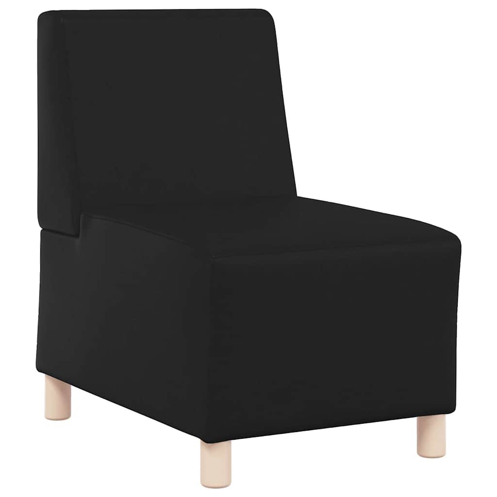 Modulaire Bankeenheid Armlos 55 X 74 X 82 Cm Nep Leer