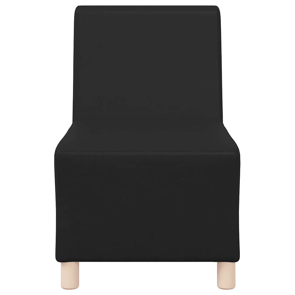 Modulaire Bankeenheid Armlos 55 X 74 X 82 Cm Nep Leer