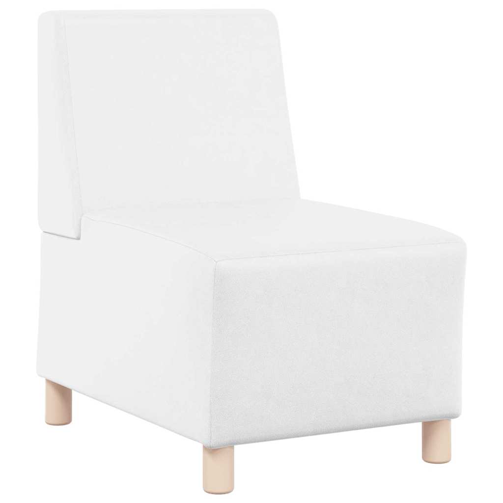 Modulaire Bankeenheid Armlos 55 X 74 X 82 Cm Nep Leer
