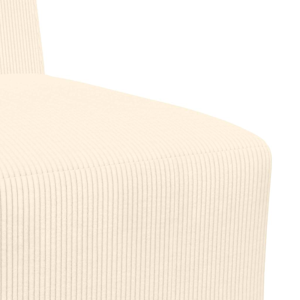 Modulaire Bankeenheid Armlos 55 X 74 X 82 Cm Katoen Stof