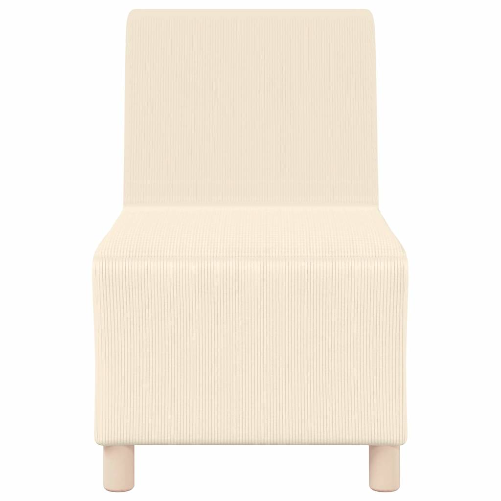 Modulaire Bankeenheid Armlos 55 X 74 X 82 Cm Katoen Stof