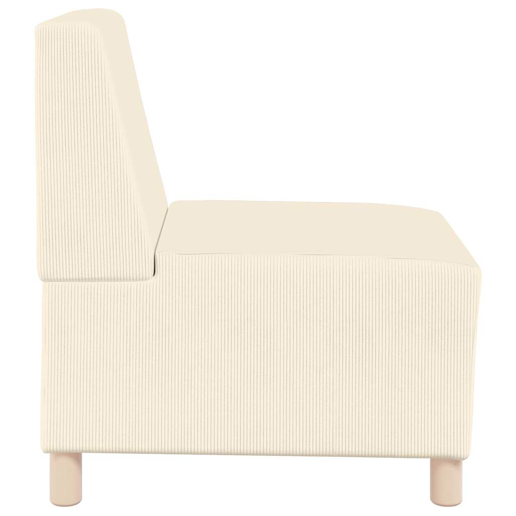Modulaire Bankeenheid Armlos 55 X 74 X 82 Cm Katoen Stof